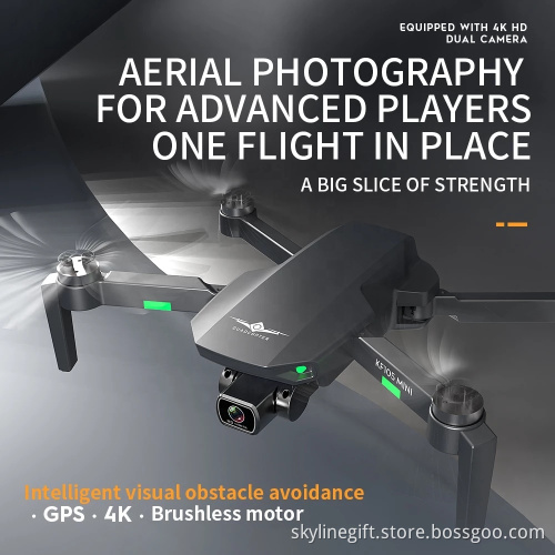 KF105 Drone 4K HD Camera GPS Brushless EIS Anti-Shake Photography Professional Image Transmission Foldable RC Quadcopter
